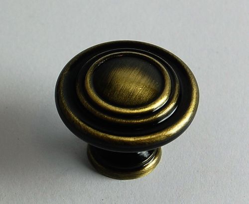 33mm Round Bronze Knob