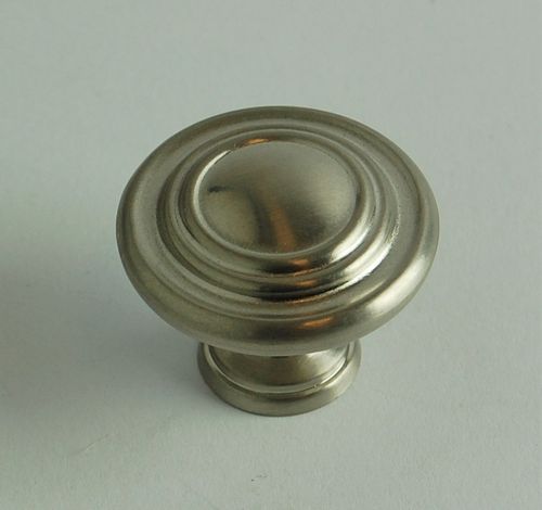 33mm Round Nickel Knob 2 ring