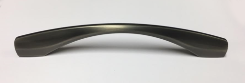 CURVED D-HANDLE PEWTER 160mm
