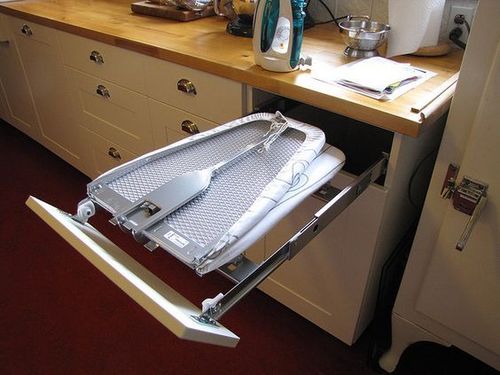 INTEGRATED IRONING BOARD