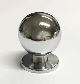 30mm Round Chrome ball knob
