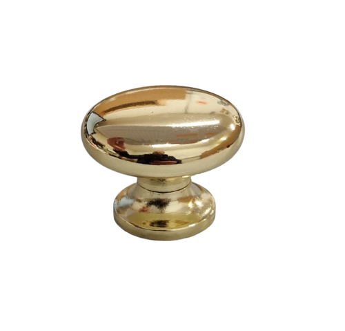Large Brass Round Knob 35mm