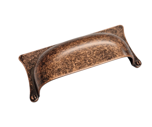 Antique Copper Hooded Handle 90x40x32mm