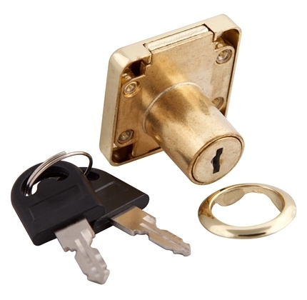 Brass LDI Cupboard Lock
