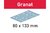 GRANAT Abrasive Sheet STF 80x133 P180 GR/100