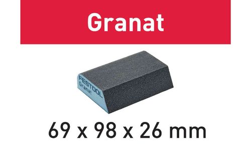 GRANAT Sanding Block 69x98x26 120 CO GR/6