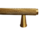 160mm Satin Brass Knurled T-Bar Handle