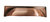 96mm Brosna Brushed Copper Shell handle