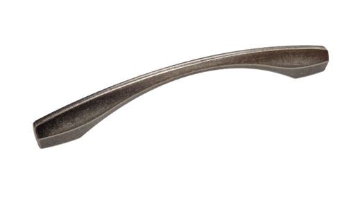 Curved D Handle Antique Pewter 160mm CC