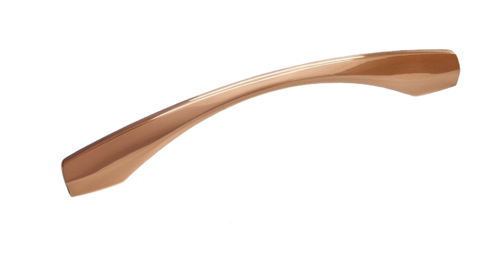 Curved D Handle Rose Gold 160mm CC