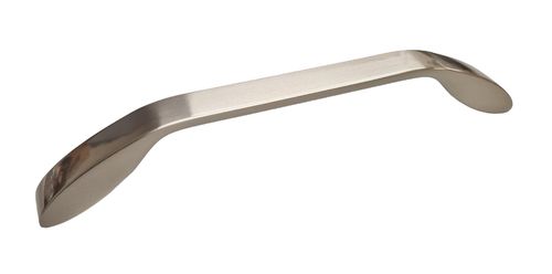 Brushed Nickel D-Handle 160mm CC