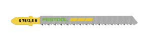 Jigsaw blade S 75/2,5 R/5 Wood Fine Cut