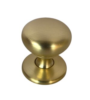 SATIN BRASS KNOB 32MM