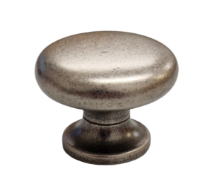 LARGE ANTIQUE PEWTER KNOB 35MM  MATCH Q09