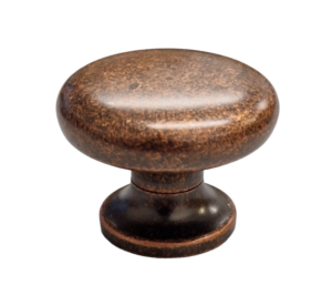 LARGE ANTIQUE COPPER KNOB 35MM