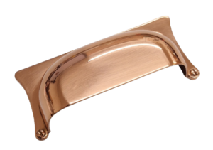 ROSE GOLD HOOD HANDLE 90MMX40MM-32CC